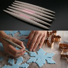 Fondant Modeling tool/soft Tip - 6pc