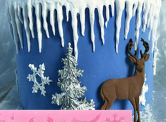 3D Silicone Deer Mold