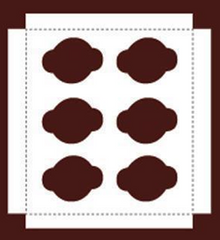 Cupcake Insert - 6 Cavity - 200ct