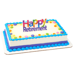 Happy Retirement Topper - 6 pc - Bulk