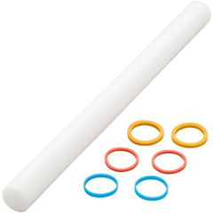 Wilton Large Fondant Roller with Guide Rings, 20"