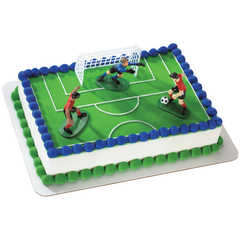 Soccer Kick Off topper set