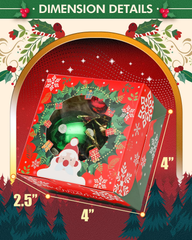 Christmas Bakery Boxes with Window - 55pcs -4x4x2.5
