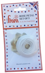 Rose Petal Cutter - Set of 5