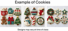 Mini-Series: Cookie with Buttercream Class - Holiday theme - December 13th or 15th See description for times