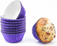 Purple Foil Cupcake Liners - approx. 50ct