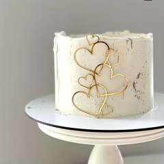 Heart Wedding Cake Topper