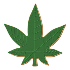 Marijuana Leaf Cookie Cutter 4"