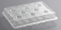 Plastic - 24 Cavity Cupcake Carrier - 6ct or 12ct