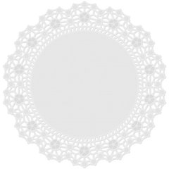 Wilton Paper Doilies for Cake Decorating, 12 inch Round, White, 6-Count