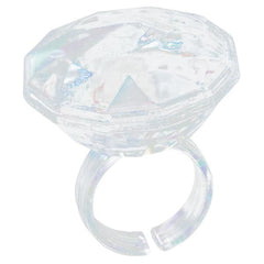 Iridescent Diamond Cupcake Rings - 6ct.