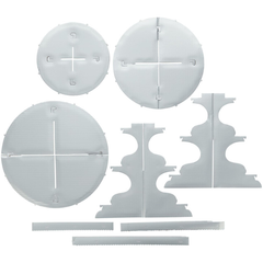 WILTON CUPCAKE STAND SILVER 1 CT