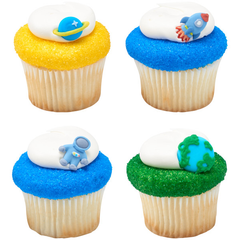 Space Royal Icing - 100 count - bulk