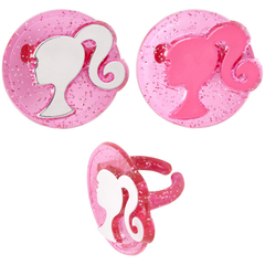 Doll Silhouette Cupcake Rings - 144ct - Bulk