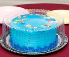 Plastic - 10" Cake Dome - 1 to 2 Layer - 80ct - Bulk