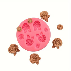 Silicone Rose Mold Set of 1