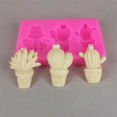 Potted Plants Shape 3D Silicone Mold