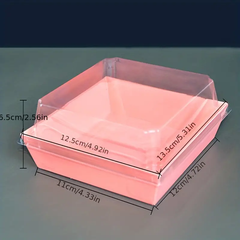 Charcuterie Boxes w/Clear Secure Lids