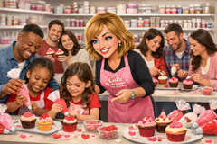 Valentine’s Cupcake Decorating Drop-In - Feb 14th - 1hr slot - 10:00 to 2:00