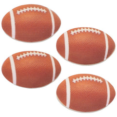 REALISTIC FOOTBALL EDIBLE DECORATIONS