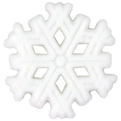 SNOWFLAKE EDIBLE SUGAR DECORATIONS
