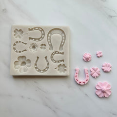 CLOVERS & HORSESHOES MOLD