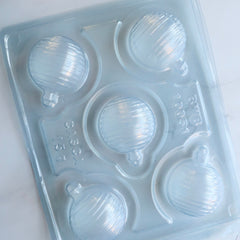 CHRISTMAS ORNAMENT (3 PART) CHOCOLATE MOLD