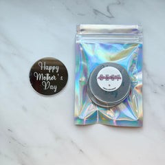 ACRYLIC "HAPPY MOTHERS DAY" TOPPERS (CURSIVE)