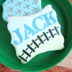 TRAIN TRACKS STENCIL