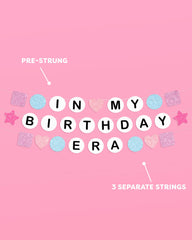 Bday Era Banner - friendship bracelet banner