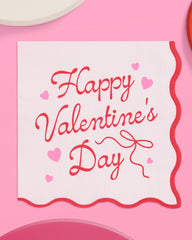 Valentine's Day Napkins - 24 paper napkins
