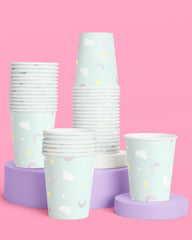 Over the Moon Cups - 50 paper cups