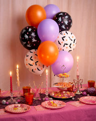 Halloween Latex Balloons - 24 spooky balloons