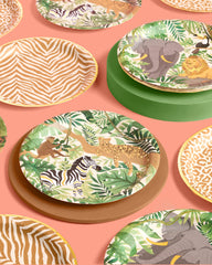 Safari Plates - 24 paper plates