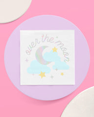 Over the Moon Napkins - 50 paper napkins