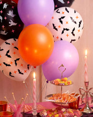 Halloween Latex Balloons - 24 spooky balloons