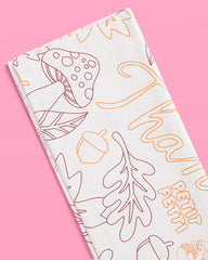 Give Thanks Paper Tablecloth - coloring tablecloth