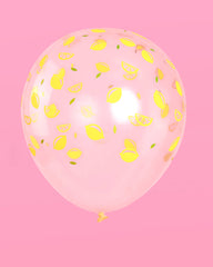 Lemon Balloons - 24 latex balloons