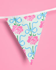 Tea Party Bunting Banner - pastel garland