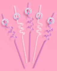 Party Era Straws - 8 reusable straws