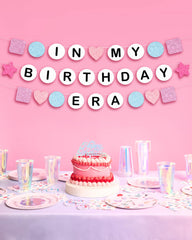 Bday Era Banner - friendship bracelet banner