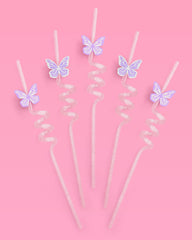 Butterfly Straws - 16 reusable straws