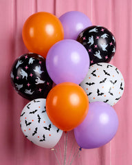 Halloween Latex Balloons - 24 spooky balloons