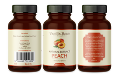 Natural Peach Extract - 4 fl oz