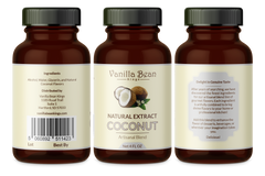 Natural Coconut Extract - 4 fl oz