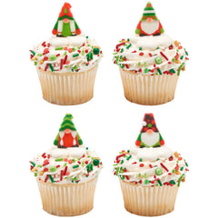 HOLIDAY GNOMES EDIBLE DECORATIONS