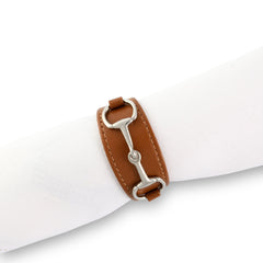 Bit Vegan Leather Napkin Ring