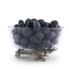 Blueberry Glass Bowl