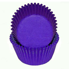 Baking Cups - Purple Glassine - single