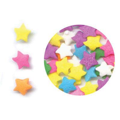 Confetti - Stars-Lt. Blue, Purple, White 1oz